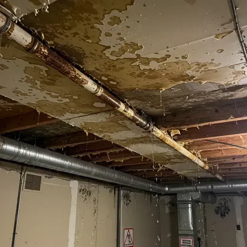 Ceiling Water Damage Repair in De Forest, WI